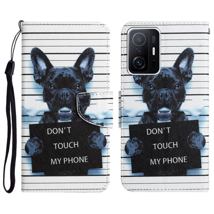 Colored Drawing Leather Phone Case, For Xiaomi 11T