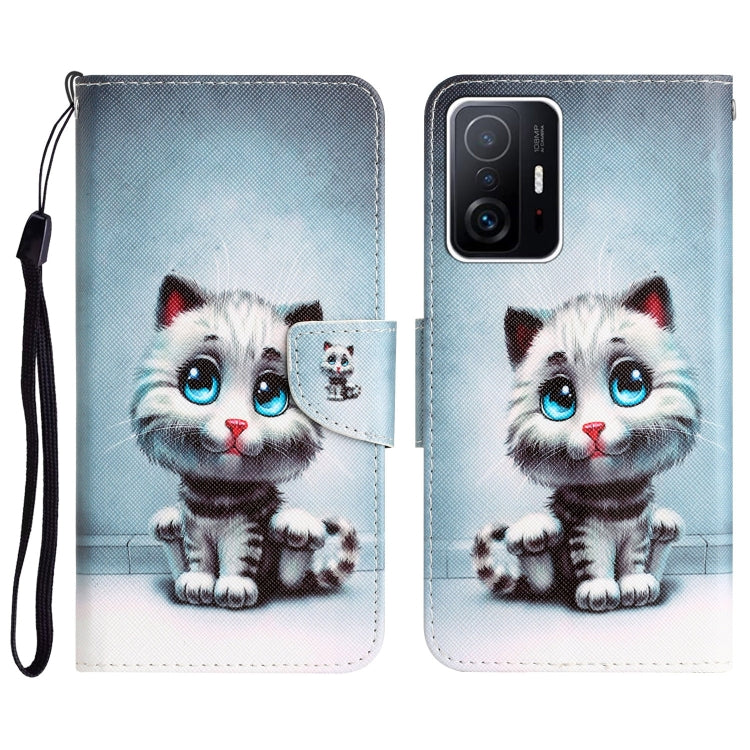 Colored Drawing Leather Phone Case, For Xiaomi 11T