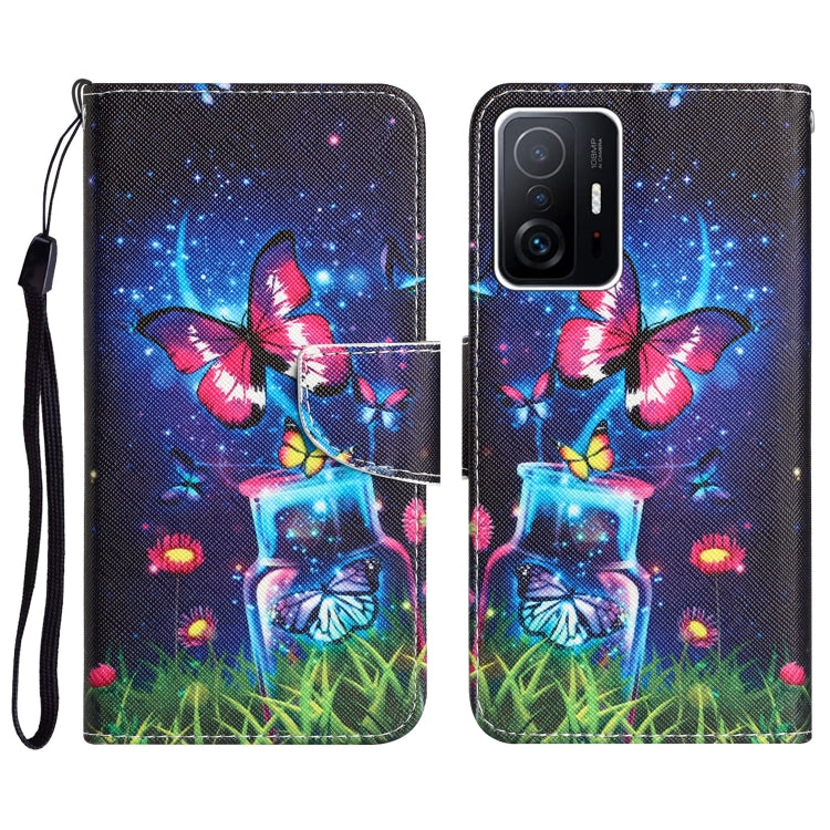 Colored Drawing Leather Phone Case, For Xiaomi 11T