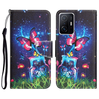 Colored Drawing Leather Phone Case, For Xiaomi 11T