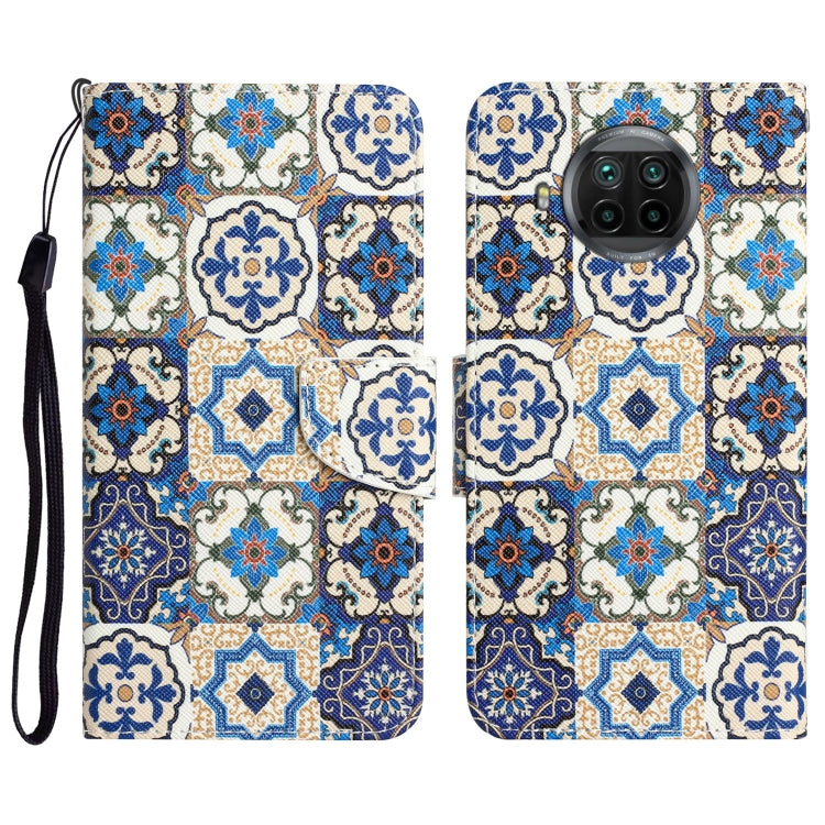 Colored Drawing Leather Phone Case, For Xiaomi Mi 10T Lite 5G