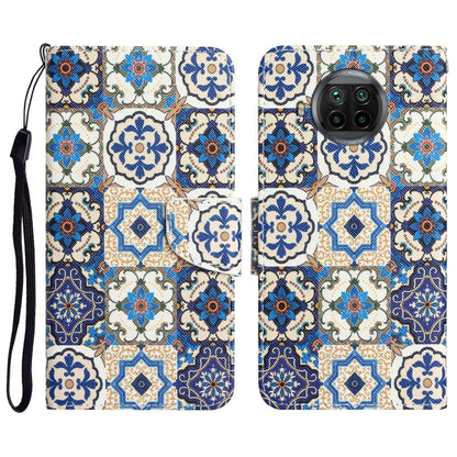 Colored Drawing Leather Phone Case, For Xiaomi Mi 10T Lite 5G