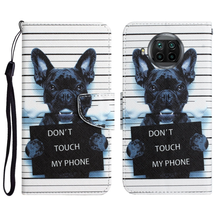 Colored Drawing Leather Phone Case, For Xiaomi Mi 10T Lite 5G