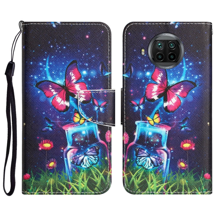 Colored Drawing Leather Phone Case, For Xiaomi Mi 10T Lite 5G