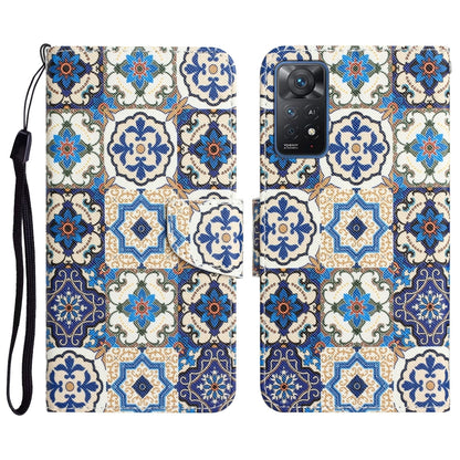 Colored Drawing Leather Phone Case, For Xiaomi Redmi Note 11 Pro Global