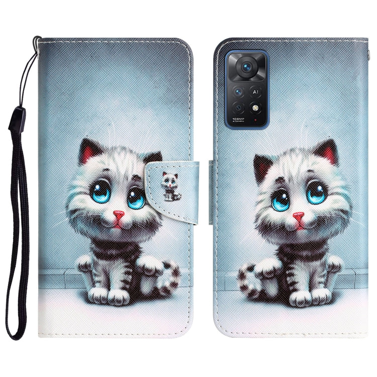 Colored Drawing Leather Phone Case, For Xiaomi Redmi Note 11 Pro Global