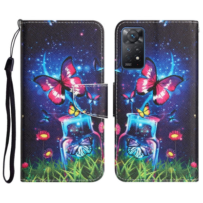 Colored Drawing Leather Phone Case, For Xiaomi Redmi Note 11 Pro Global