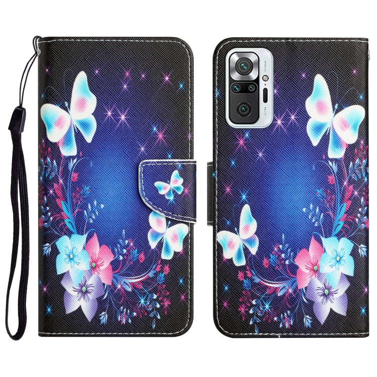 Colored Drawing Leather Phone Case, For Xiaomi Redmi Note 10 Pro 4G