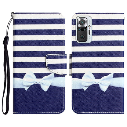 Colored Drawing Leather Phone Case, For Xiaomi Redmi Note 10 Pro 4G