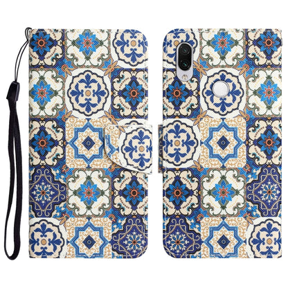 Colored Drawing Leather Phone Case, For Xiaomi Redmi Note 7 / 7 Pro
