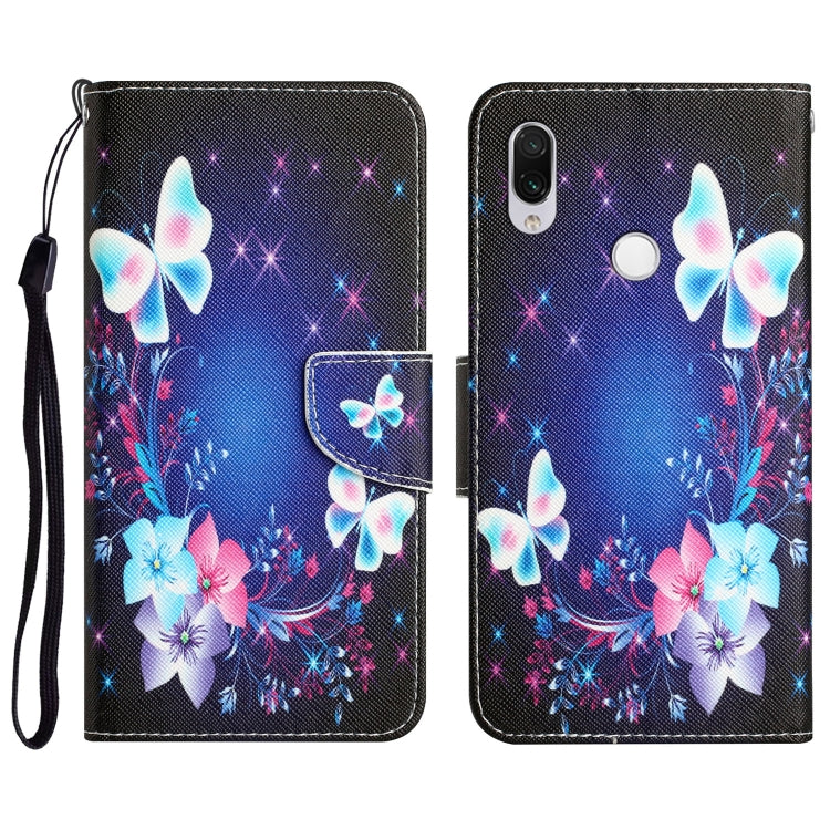 Colored Drawing Leather Phone Case, For Xiaomi Redmi Note 7 / 7 Pro