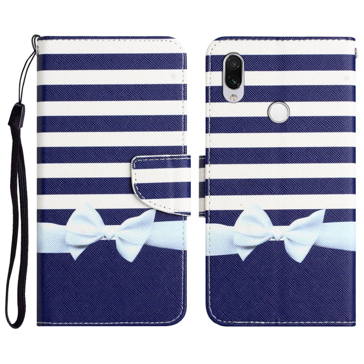 Colored Drawing Leather Phone Case, For Xiaomi Redmi Note 7 / 7 Pro