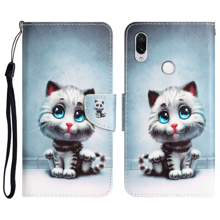 Colored Drawing Leather Phone Case, For Xiaomi Redmi Note 7 / 7 Pro