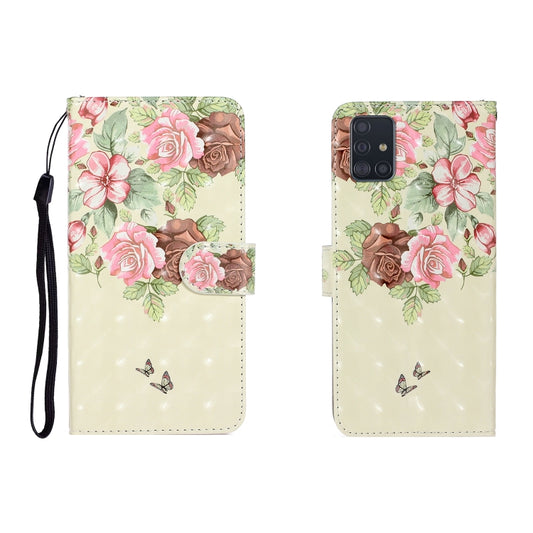 3D Colored Drawing Horizontal Flip Leather Case with Holder & Card Slot & Wallet, For Galaxy A51, For Galaxy S20, For Galaxy S20 Ultra