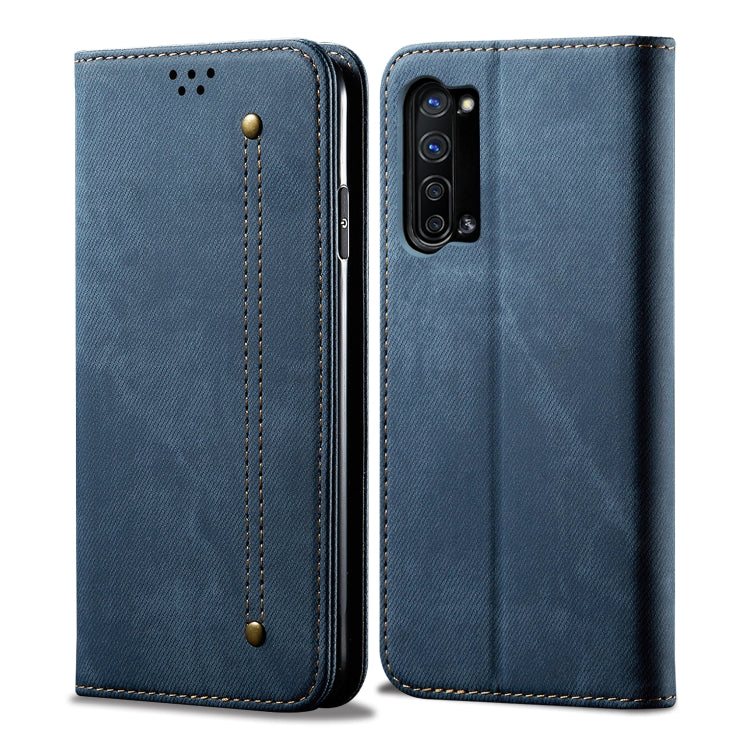 Denim Texture Casual Style Horizontal Flip Leather Case with Holder & Card Slots & Wallet, For OPPO Reno 3 5G / Reno 3 Youth, For OnePlus 8 Pro, For Galaxy S20, For Galaxy S20 Plus, For Galaxy S20 Ultra, For OnePlus 8