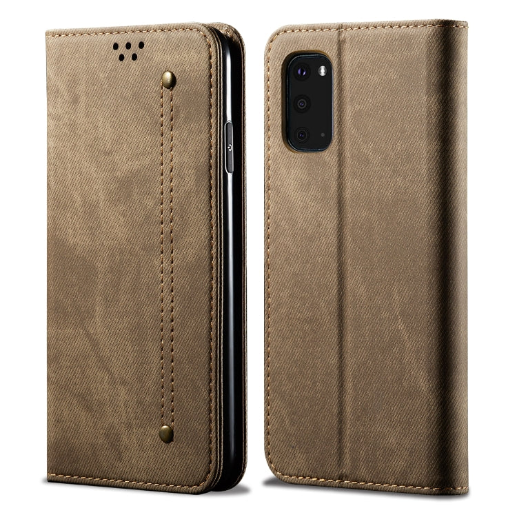 Denim Texture Casual Style Horizontal Flip Leather Case with Holder & Card Slots & Wallet, For OPPO Reno 3 5G / Reno 3 Youth, For OnePlus 8 Pro, For Galaxy S20, For Galaxy S20 Plus, For Galaxy S20 Ultra, For OnePlus 8