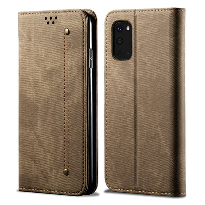 Denim Texture Casual Style Horizontal Flip Leather Case with Holder & Card Slots & Wallet, For OPPO Reno 3 5G / Reno 3 Youth, For OnePlus 8 Pro, For Galaxy S20, For Galaxy S20 Plus, For Galaxy S20 Ultra, For OnePlus 8