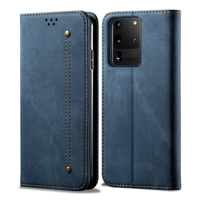 Denim Texture Casual Style Horizontal Flip Leather Case with Holder & Card Slots & Wallet, For OPPO Reno 3 5G / Reno 3 Youth, For OnePlus 8 Pro, For Galaxy S20, For Galaxy S20 Plus, For Galaxy S20 Ultra, For OnePlus 8