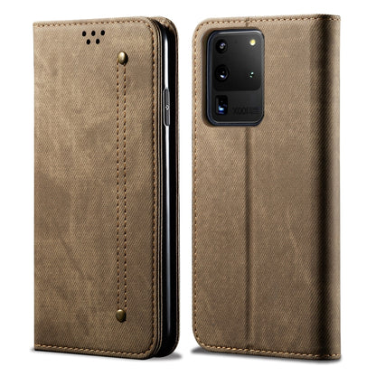 Denim Texture Casual Style Horizontal Flip Leather Case with Holder & Card Slots & Wallet, For OPPO Reno 3 5G / Reno 3 Youth, For OnePlus 8 Pro, For Galaxy S20, For Galaxy S20 Plus, For Galaxy S20 Ultra, For OnePlus 8