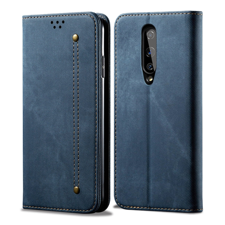 Denim Texture Casual Style Horizontal Flip Leather Case with Holder & Card Slots & Wallet, For OPPO Reno 3 5G / Reno 3 Youth, For OnePlus 8 Pro, For Galaxy S20, For Galaxy S20 Plus, For Galaxy S20 Ultra, For OnePlus 8