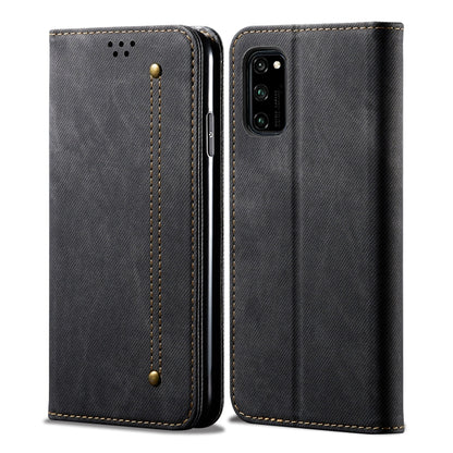 Denim Texture Casual Style Horizontal Flip Leather Case with Holder & Card Slots & Wallet, For Huawei Honor 30, For Huawei Honor 30S