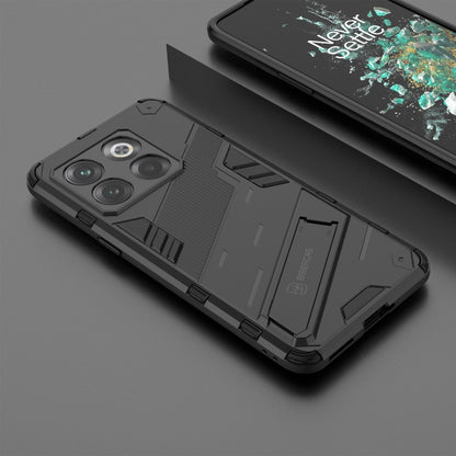 Punk Armor PC + TPU Phone Case with Holder, For OnePlus 10T 5G