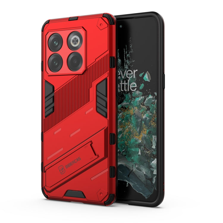 Punk Armor PC + TPU Phone Case with Holder, For OnePlus 10T 5G