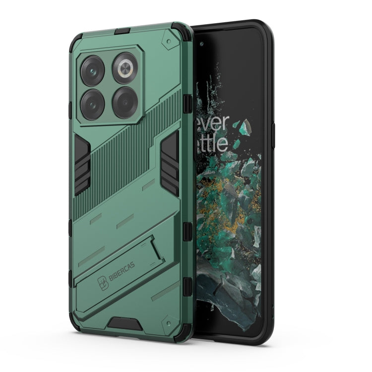 Punk Armor PC + TPU Phone Case with Holder, For OnePlus 10T 5G