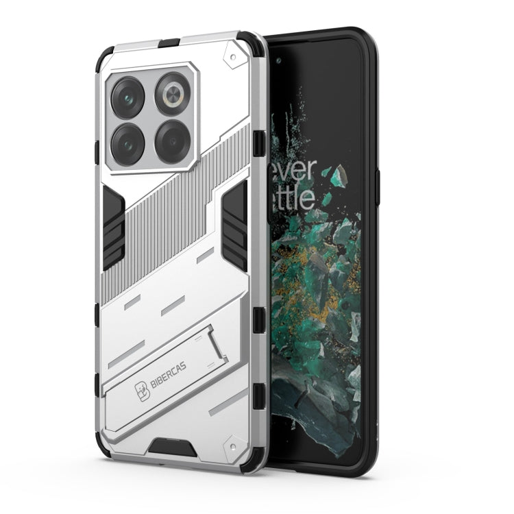Punk Armor PC + TPU Phone Case with Holder, For OnePlus 10T 5G