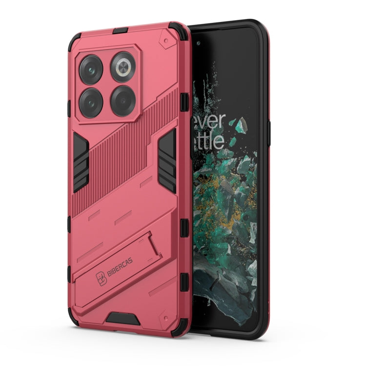 Punk Armor PC + TPU Phone Case with Holder, For OnePlus 10T 5G