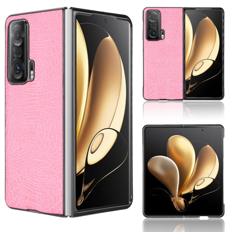 Shockproof Crocodile Texture PC + PU Case, For Honor Magic V, For Sony Xperia 1 IV, For Sony Xperia 10 IV