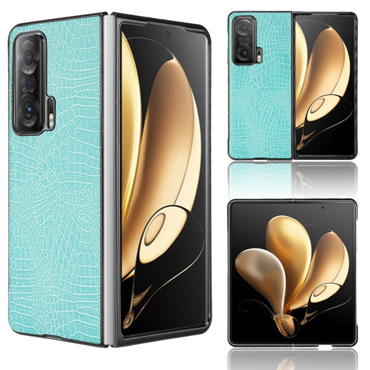 Shockproof Crocodile Texture PC + PU Case, For Honor Magic V, For Sony Xperia 1 IV, For Sony Xperia 10 IV