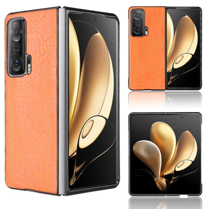 Shockproof Crocodile Texture PC + PU Case, For Honor Magic V, For Sony Xperia 1 IV, For Sony Xperia 10 IV