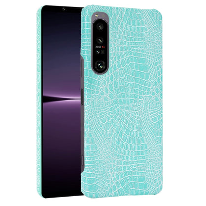 Shockproof Crocodile Texture PC + PU Case, For Honor Magic V, For Sony Xperia 1 IV, For Sony Xperia 10 IV