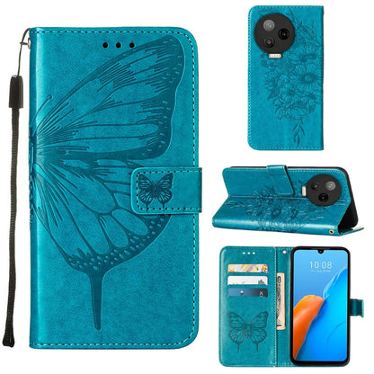 Embossed Butterfly Flip Leather Phone Case, For Infinix Note 12 Pro 4G, For Infinix Note 12 Pro 5G, For Infinix Note 12 G96