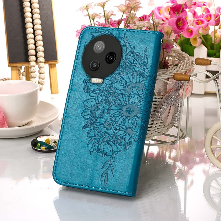 Embossed Butterfly Flip Leather Phone Case, For Infinix Note 12 Pro 4G, For Infinix Note 12 Pro 5G, For Infinix Note 12 G96