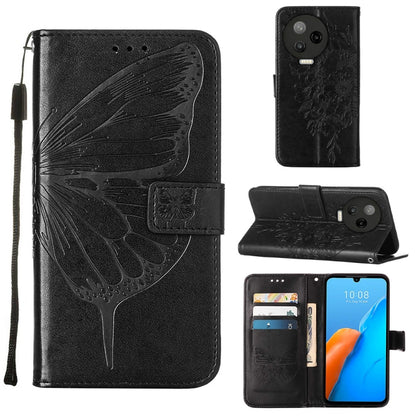 Embossed Butterfly Flip Leather Phone Case, For Infinix Note 12 Pro 4G, For Infinix Note 12 Pro 5G, For Infinix Note 12 G96