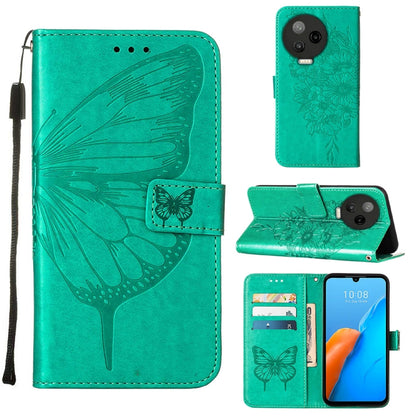 Embossed Butterfly Flip Leather Phone Case, For Infinix Note 12 Pro 4G, For Infinix Note 12 Pro 5G, For Infinix Note 12 G96
