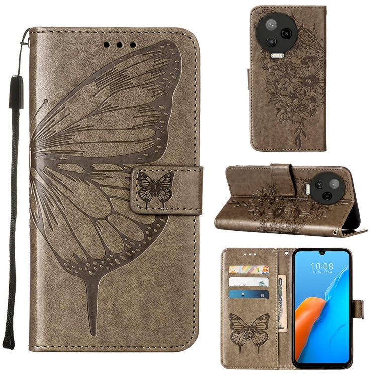 Embossed Butterfly Flip Leather Phone Case, For Infinix Note 12 Pro 4G, For Infinix Note 12 Pro 5G, For Infinix Note 12 G96