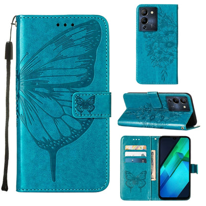 Embossed Butterfly Flip Leather Phone Case, For Infinix Note 12 Pro 4G, For Infinix Note 12 Pro 5G, For Infinix Note 12 G96