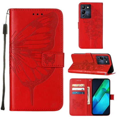 Embossed Butterfly Flip Leather Phone Case, For Infinix Note 12 Pro 4G, For Infinix Note 12 Pro 5G, For Infinix Note 12 G96