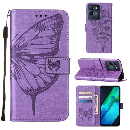 Embossed Butterfly Flip Leather Phone Case, For Infinix Note 12 Pro 4G, For Infinix Note 12 Pro 5G, For Infinix Note 12 G96