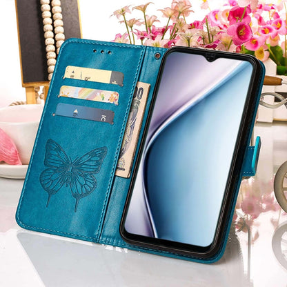 Embossed Butterfly Flip Leather Phone Case, For Itel P38/S17/S1661W/Vision 3, For Motorola Edge 30, For Motorola Moto G32