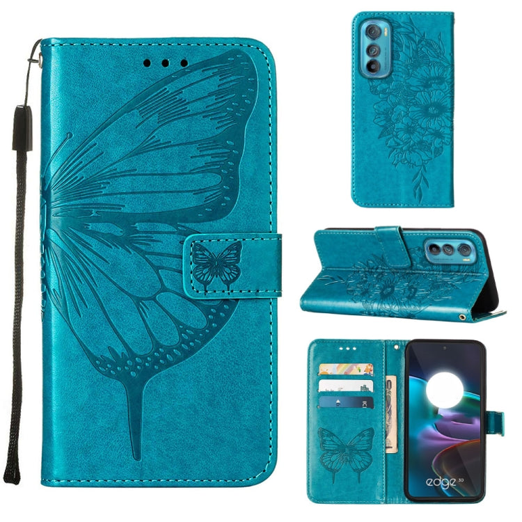Embossed Butterfly Flip Leather Phone Case, For Itel P38/S17/S1661W/Vision 3, For Motorola Edge 30, For Motorola Moto G32