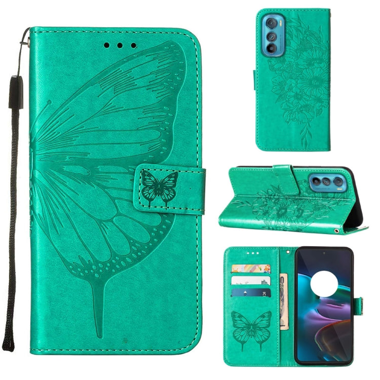 Embossed Butterfly Flip Leather Phone Case, For Itel P38/S17/S1661W/Vision 3, For Motorola Edge 30, For Motorola Moto G32