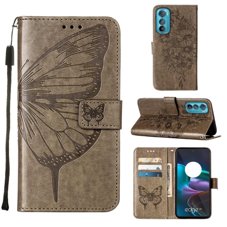 Embossed Butterfly Flip Leather Phone Case, For Itel P38/S17/S1661W/Vision 3, For Motorola Edge 30, For Motorola Moto G32