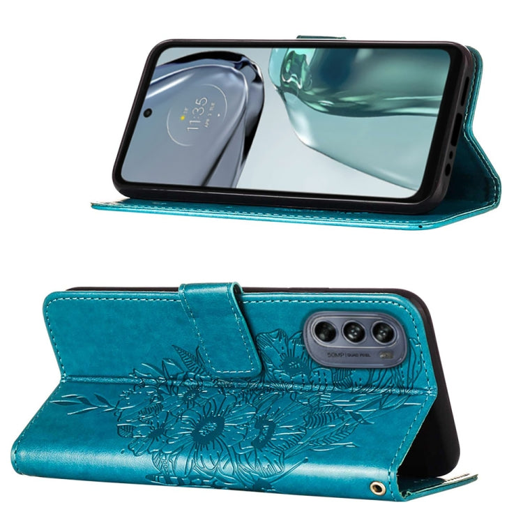 Embossed Butterfly Flip Leather Phone Case, For Motorola Moto G62 5G, For Motorola Moto S30 Pro 5G, For Motorola Moto X30 Pro 5G