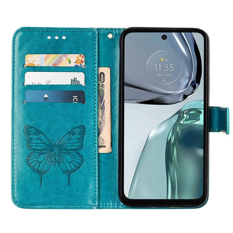 Embossed Butterfly Flip Leather Phone Case, For Motorola Moto G62 5G, For Motorola Moto S30 Pro 5G, For Motorola Moto X30 Pro 5G