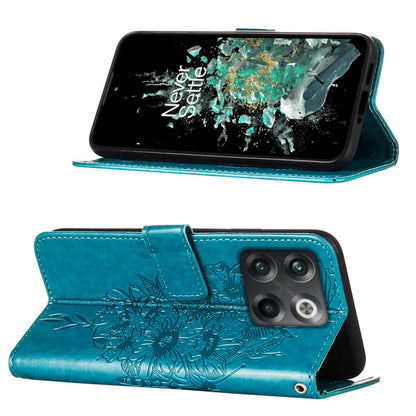 Embossed Butterfly Flip Leather Phone Case, For OnePlus 10T 5G Global, For Tecno Camon 19, For Tecno Camon 19 NEO
