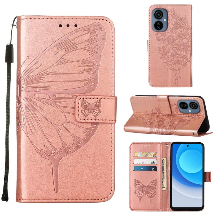 Embossed Butterfly Flip Leather Phone Case, For OnePlus 10T 5G Global, For Tecno Camon 19, For Tecno Camon 19 NEO